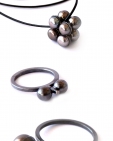 Complete with black pearls.
